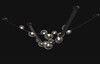 Миниатюра фото подвесной светодный светильник crystal lux bosque sp7 l3000 black/transparent | 220svet.ru